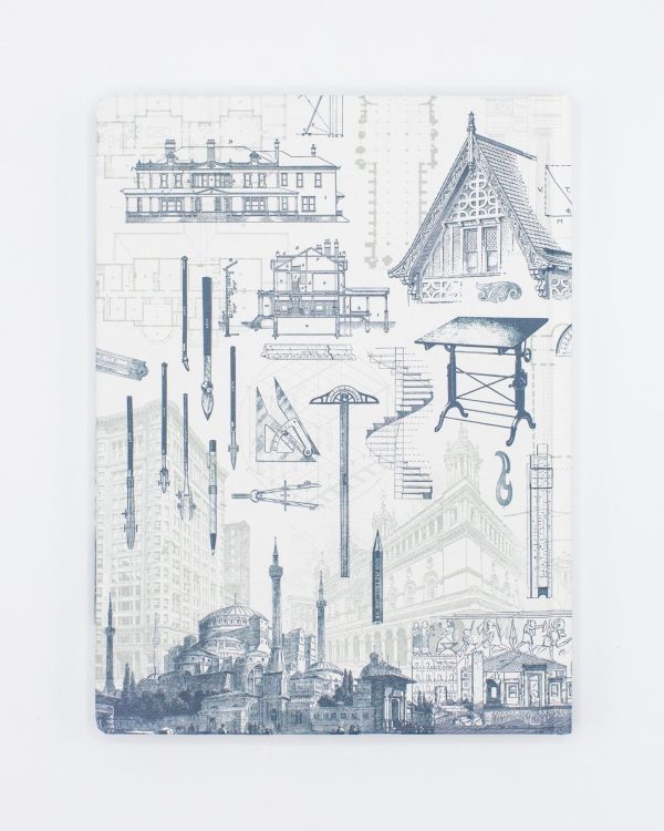 Blueprint Hardcover Notebook - Lined Grid Cheap - Image 2