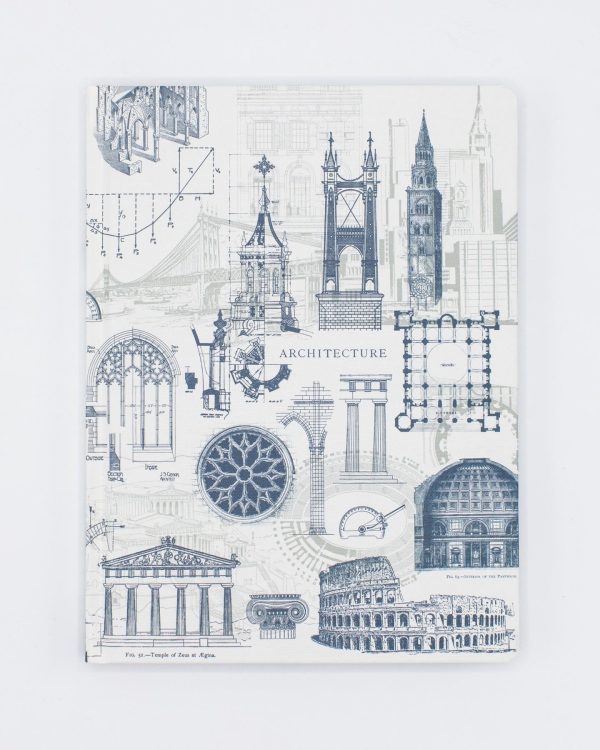 Blueprint Hardcover Notebook - Lined Grid Cheap