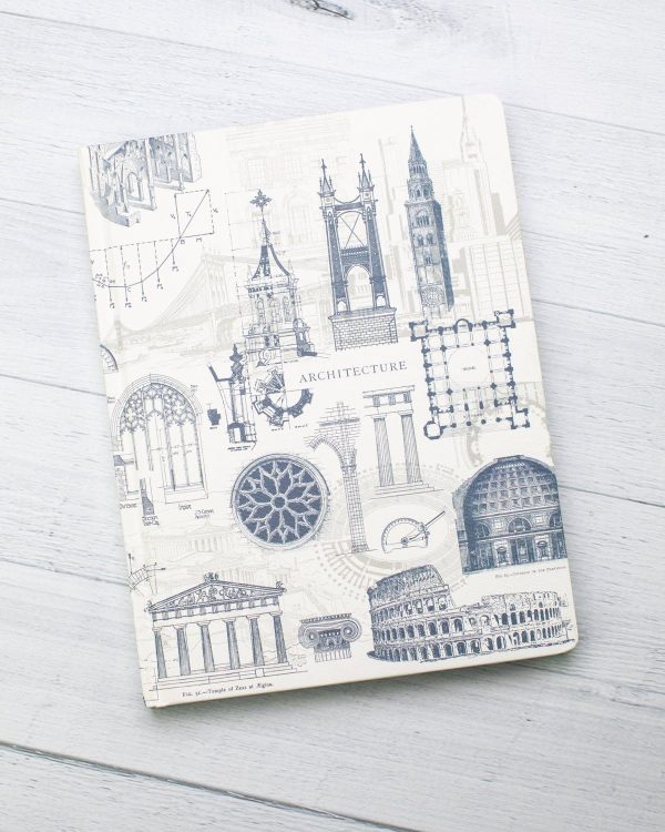 Blueprint Hardcover Notebook - Lined Grid Cheap - Image 5