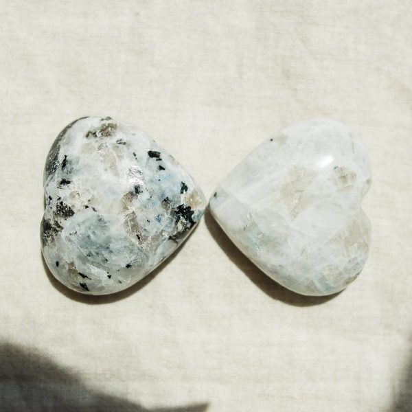 Rainbow Moonstone Heart Sale - Image 3