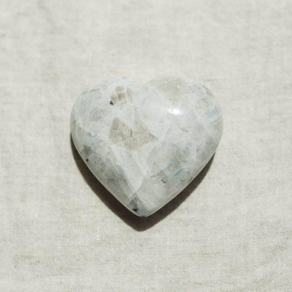 Rainbow Moonstone Heart Sale - Image 2